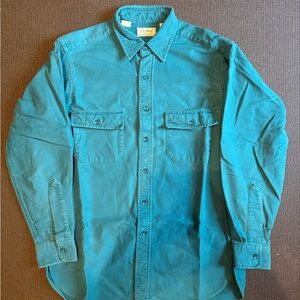 Vintage L.L. Bean Chamois Shirt 15 1/2